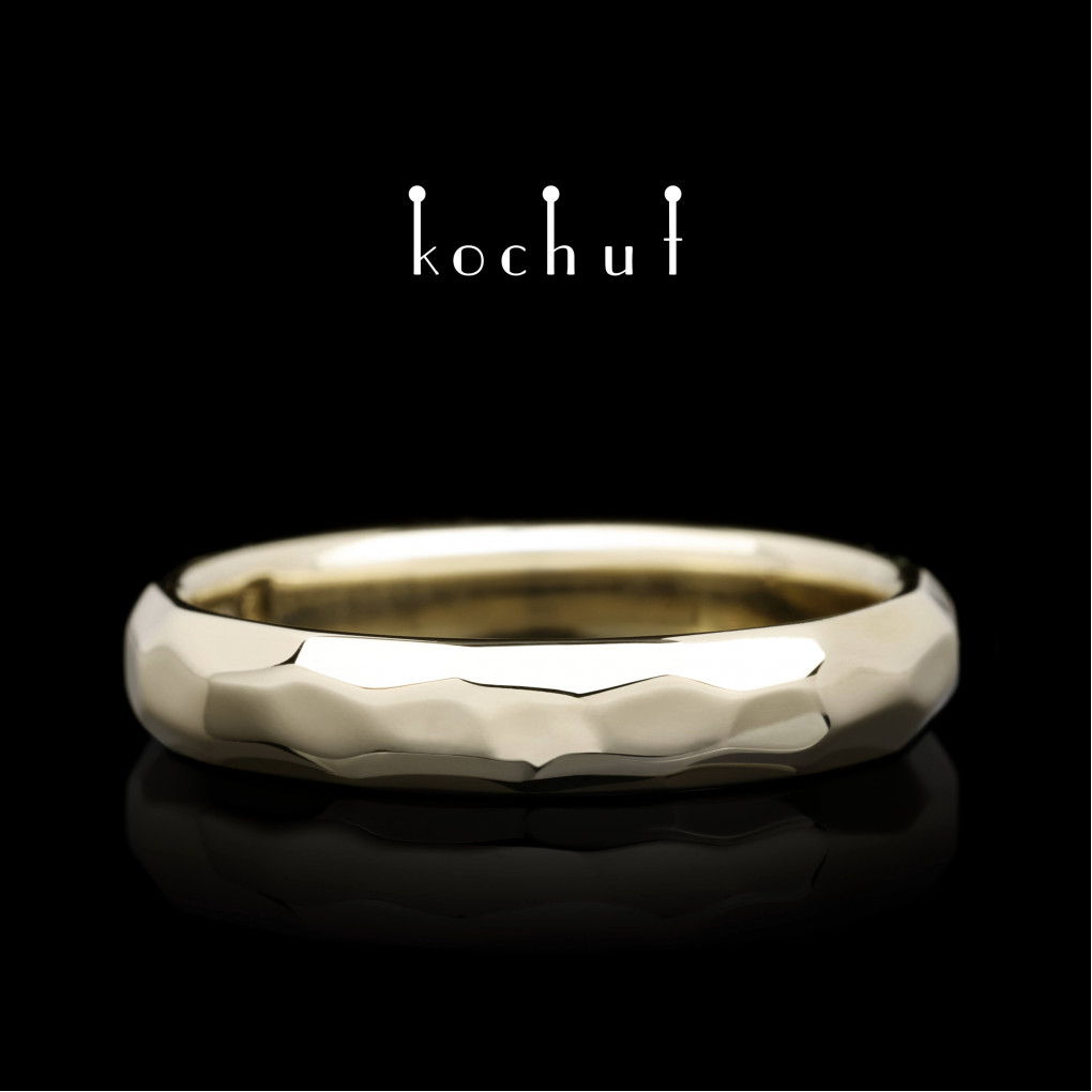 Wedding ring «Absolute». White gold